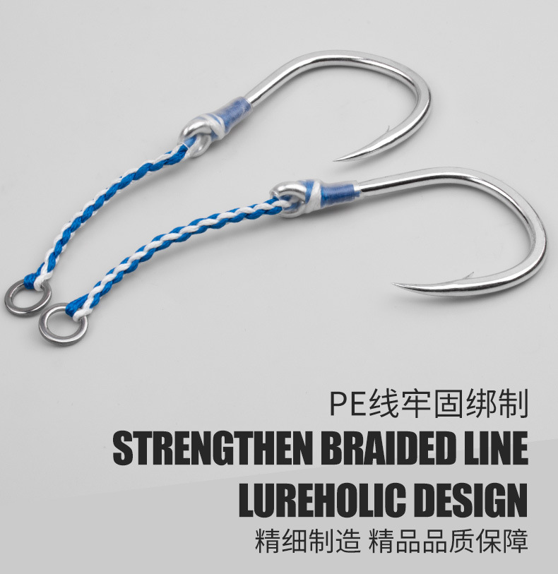 2pcs/bag High Carbon Steel Slo - Fishing Hook Offset review and price