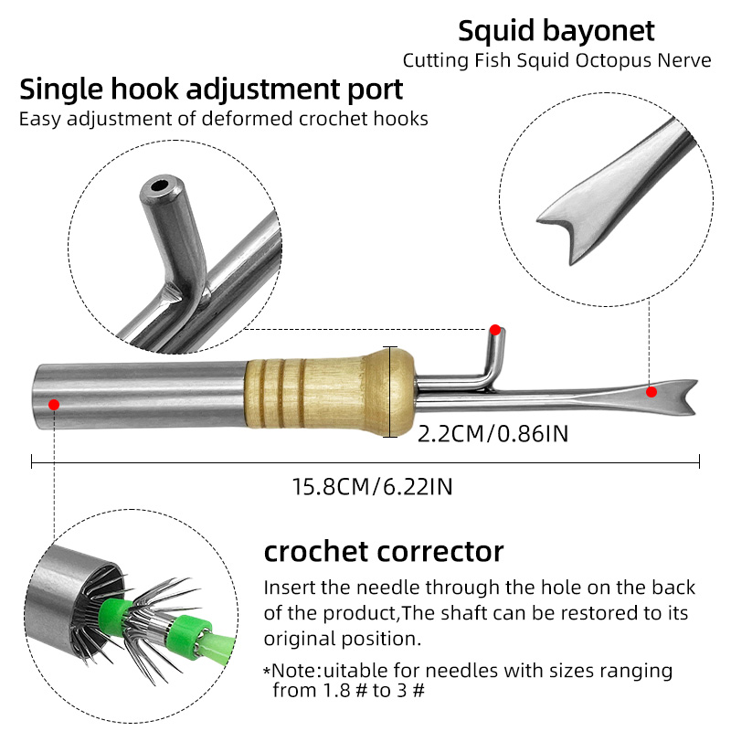 ShareShark Multifunctional Squ - Fishing Hook Stainless Steel review and price
